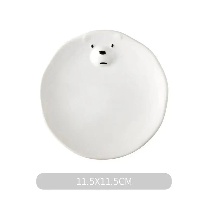 AA OOS Cuki Jegesmedve Porcelán Terítőszett - PolarJoy