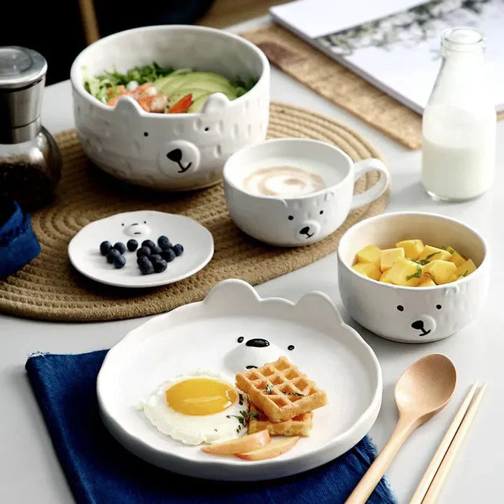 AA OOS Cuki Jegesmedve Porcelán Terítőszett - PolarJoy