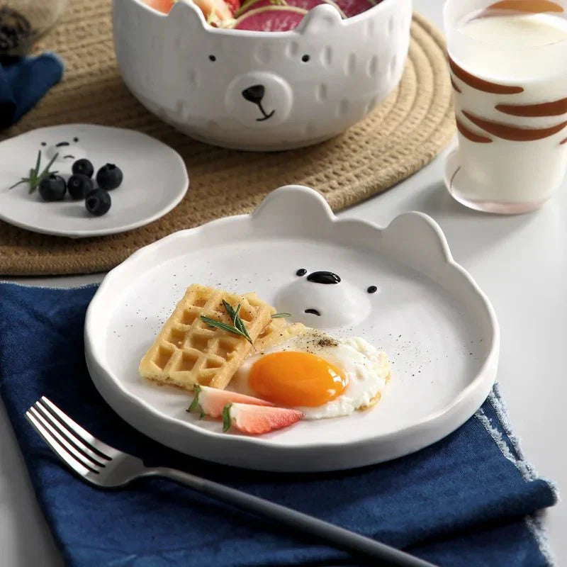 AA OOS Cuki Jegesmedve Porcelán Terítőszett - PolarJoy