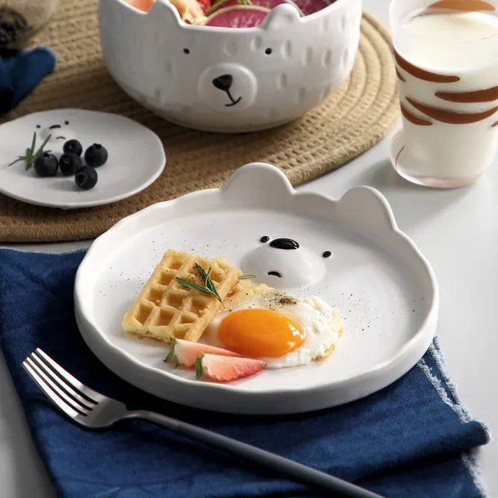 AA OOS Cuki Jegesmedve Porcelán Terítőszett - PolarJoy