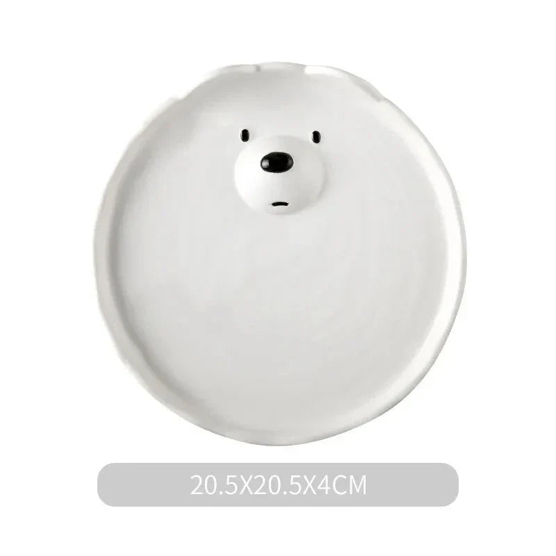 AA OOS Cuki Jegesmedve Porcelán Terítőszett - PolarJoy