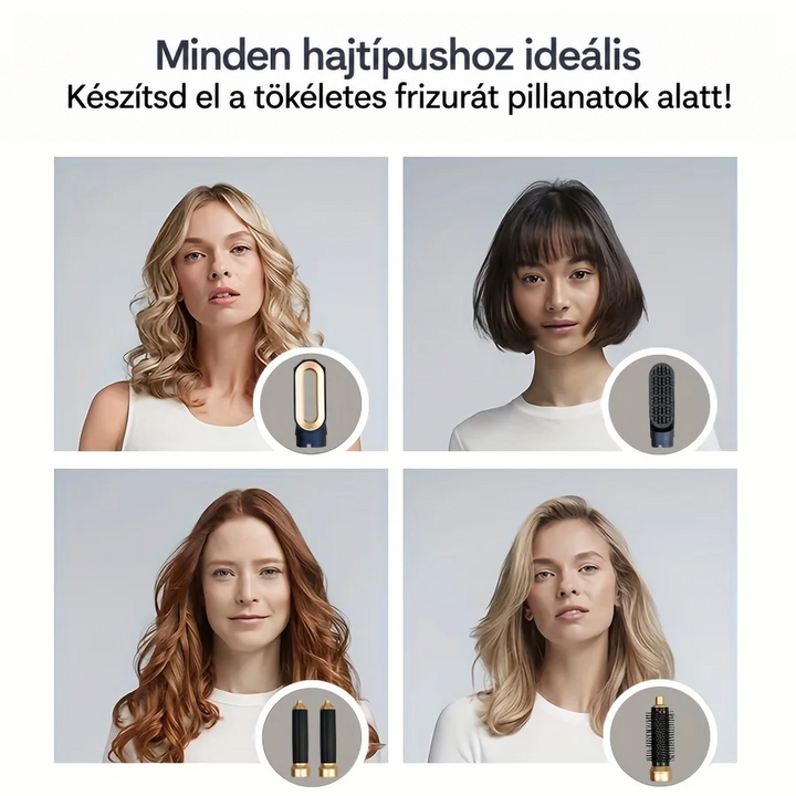Multistyler do włosów 5 w 1 z technologią jonową - AuraStyle