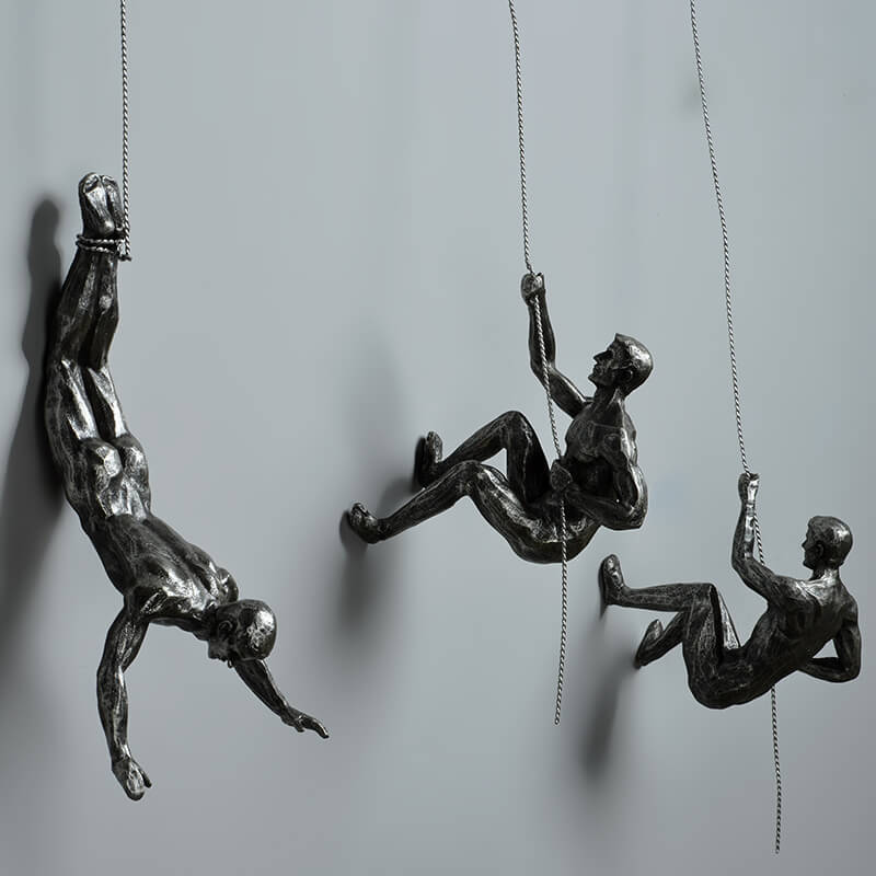 Bergmászó Faliszobor – PeakFigures