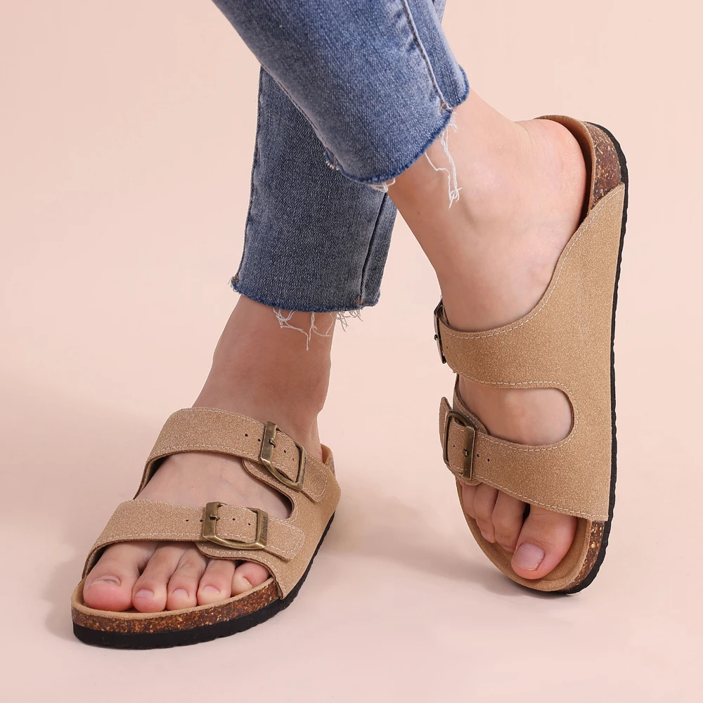 AA_KNOCKOFF Ortopédiai szandálok parafás talppal | Kiváló támogatás