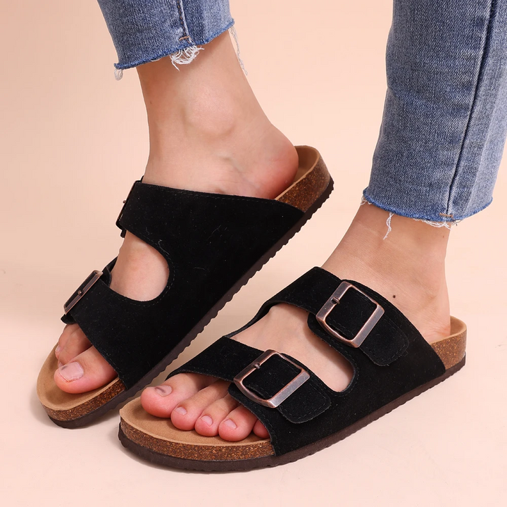 AA_KNOCKOFF Ortopédiai szandálok parafás talppal | Kiváló támogatás
