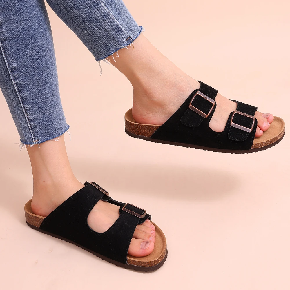 AA_KNOCKOFF Ortopédiai szandálok parafás talppal | Kiváló támogatás