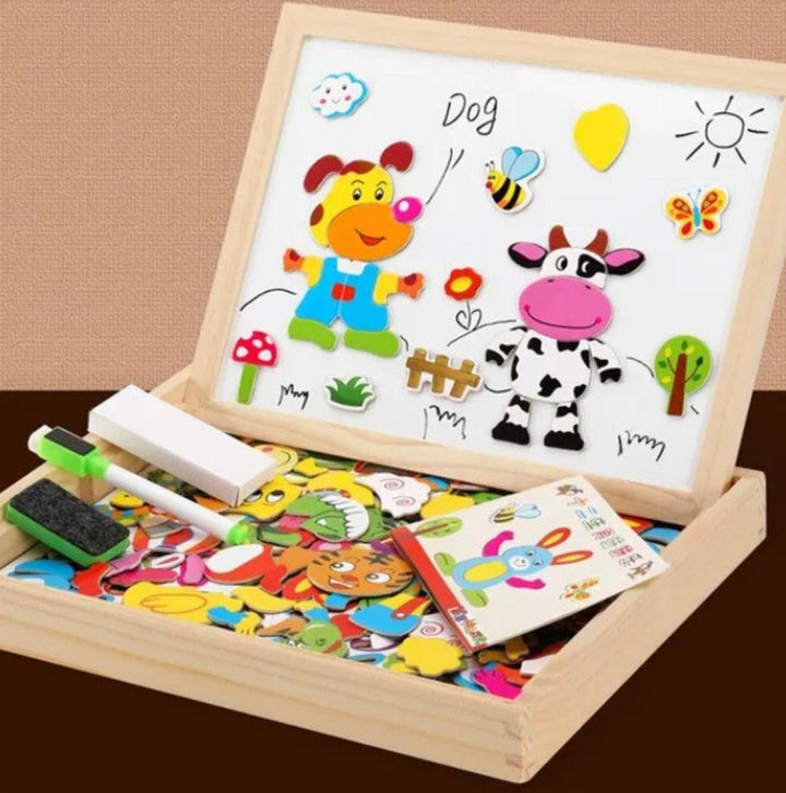 Mágneses Kétoldalas Tábla Készlet - MiniArt Studio