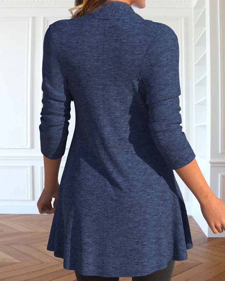 AA NOT AVAILABLE Blúz pliszírozott panelek - Adeline