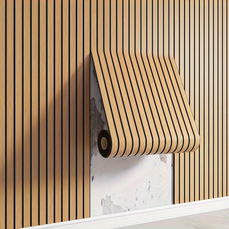 AA_Bad Conversion-3D Öntapadós Fali Panelek Valódi Fa Hatással - Wallvera