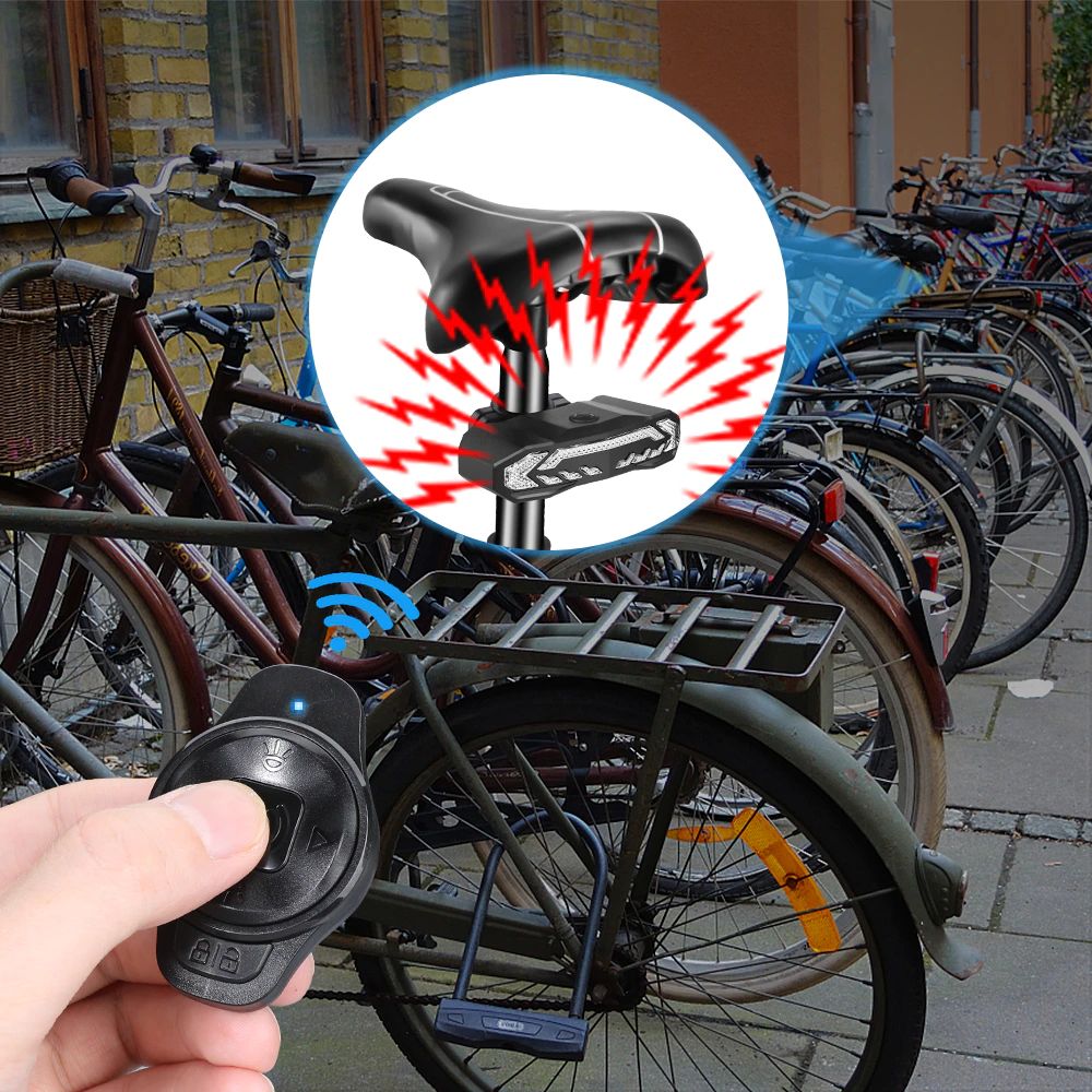 Okos hátsó lámpa riasztó - BikeGuard™