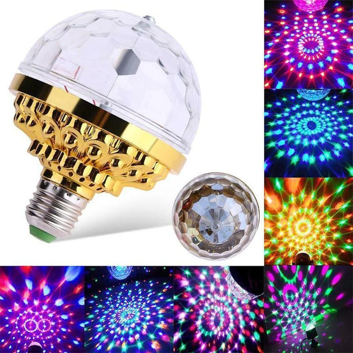 LED Disco Party Lámpa – PartyGlow Spin