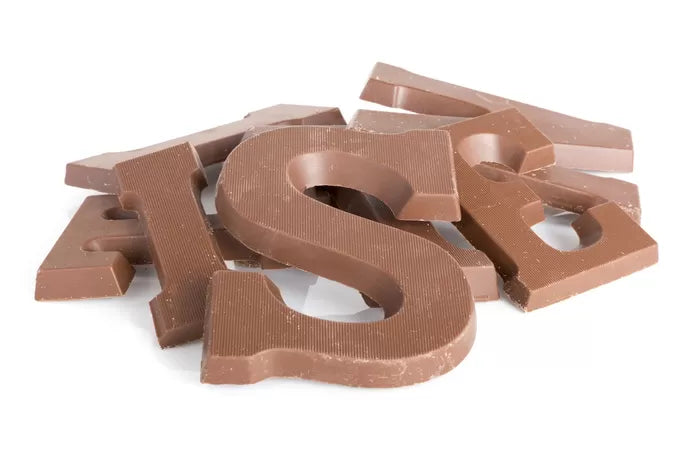 3D szilikonforma csokoládébetűk öntéséhez – BackSpaß (1+1 ingyen)