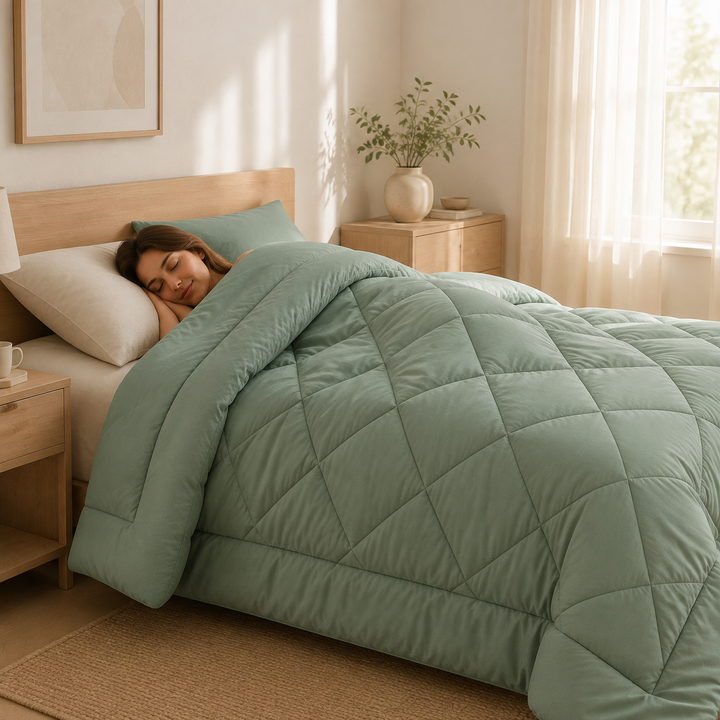 2-in-1 Comforter with No Duvet Cover Needed 1