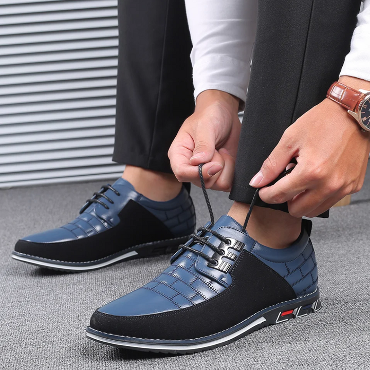 Orthopédiai Bőr Férfi Cipők - GentleStep