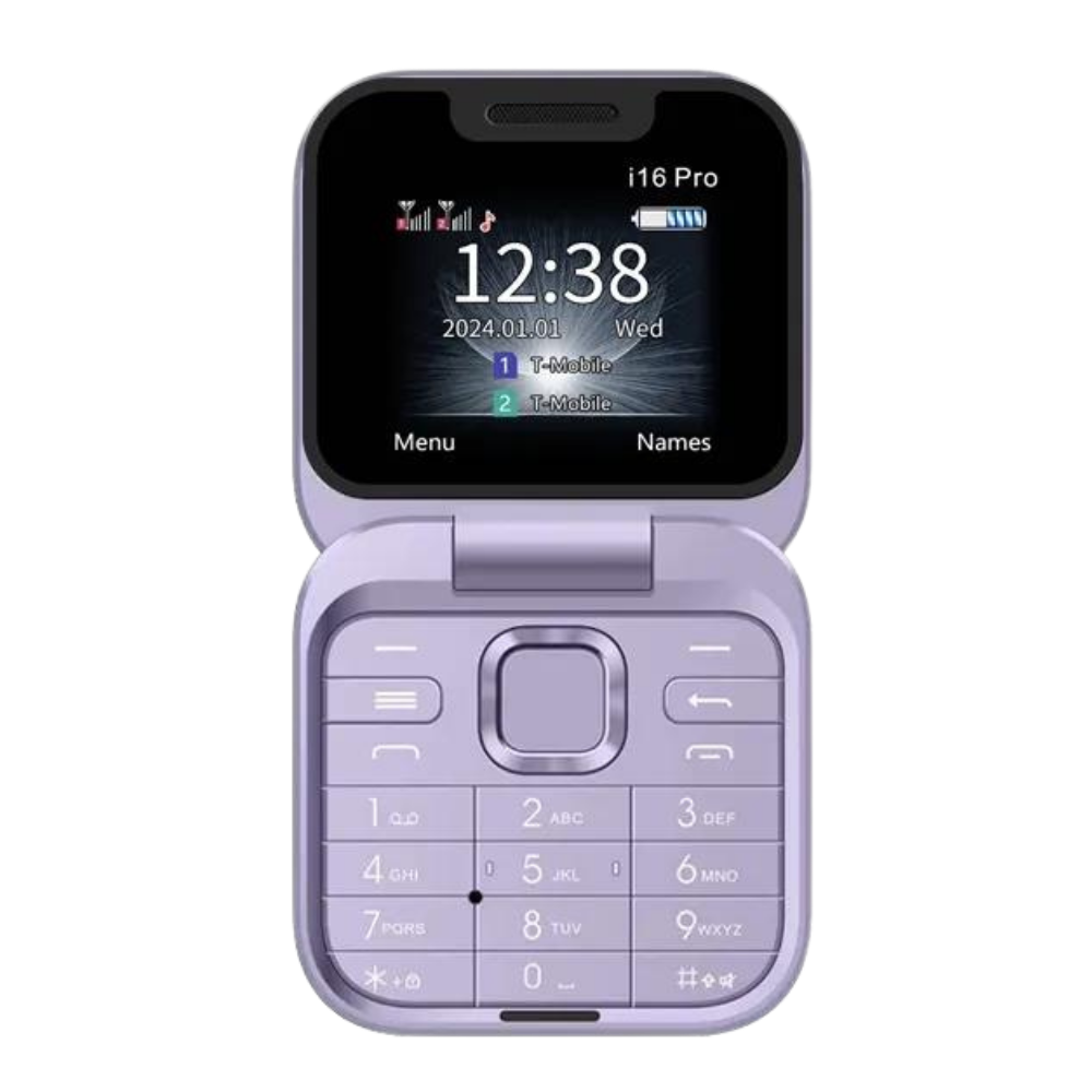 Kompakt összecsukható mobiltelefon Dual SIM – FlexFold