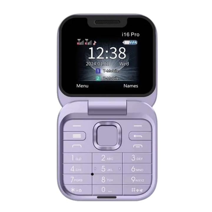 Kompakt összecsukható mobiltelefon Dual SIM – FlexFold