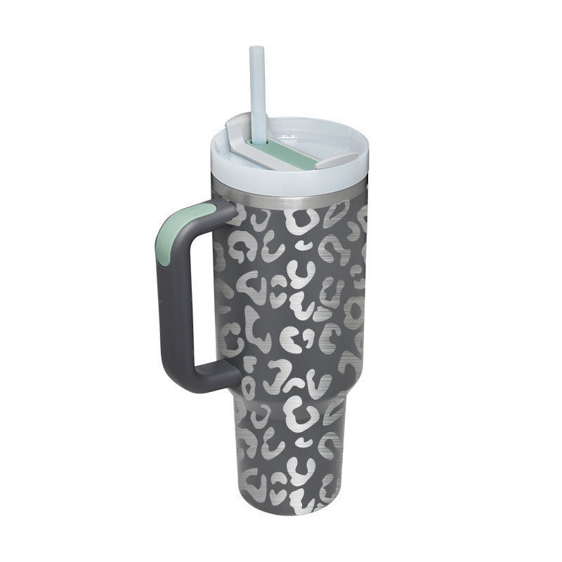 Szigetelő Bögre Karral és Szív Straw - ChillMate