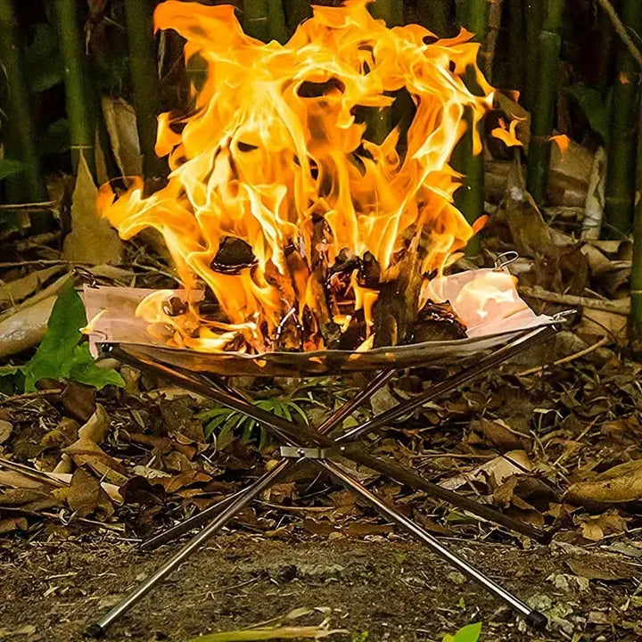 Összecsukható Tűzrakó Állvány - FireFlex