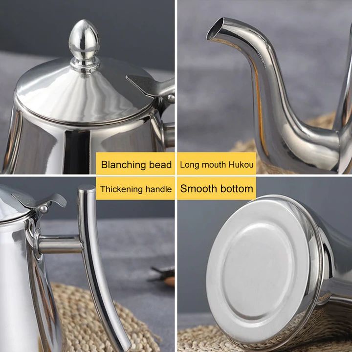 Indukciós Vízforraló Rozsdamentes Acél Szűrővel - AquaSteel