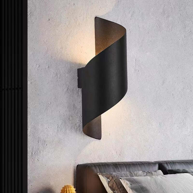 Modern Spirál LED Fali Lámpa - TwistLight
