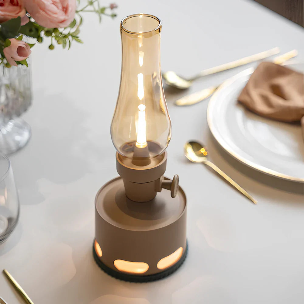 Újratölthető Vintage LED Lámpás - LumaLantern