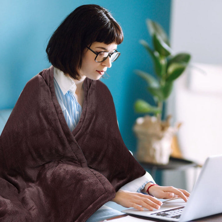 AA NOT AVAILABLE Elektromos Melegített Flanel Takaró - CozyHeat