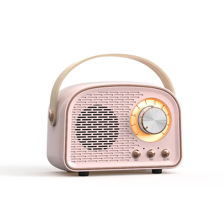 Vintage Bluetooth hangszóró FM rádióval – RetroVibe