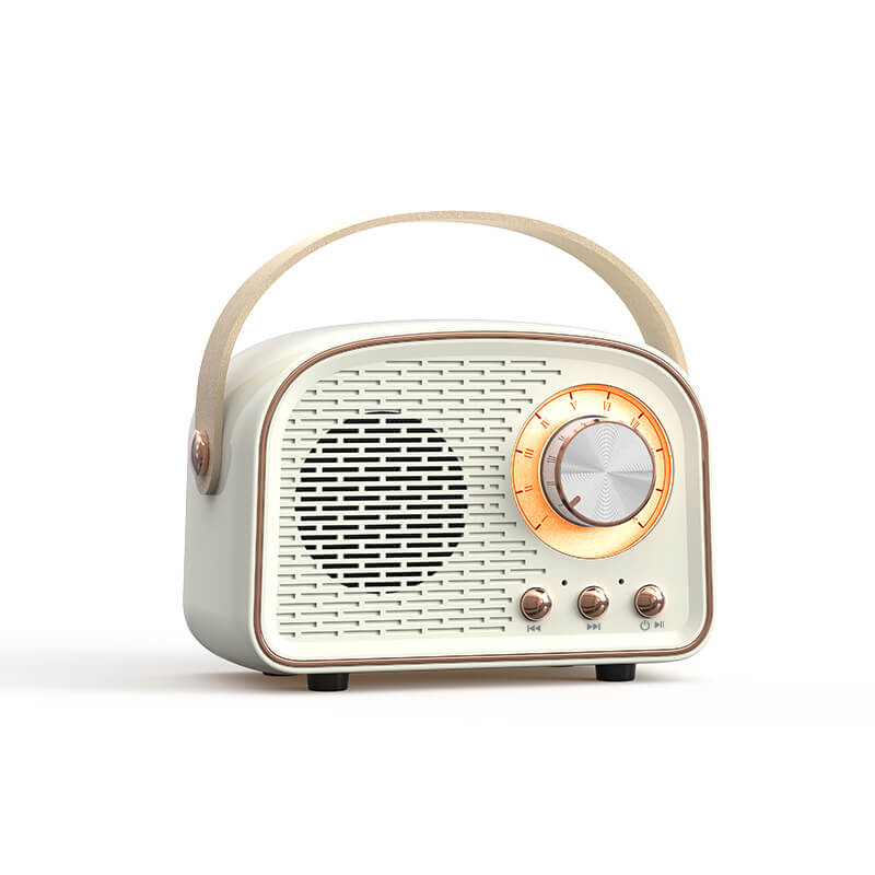 Vintage Bluetooth hangszóró FM rádióval – RetroVibe