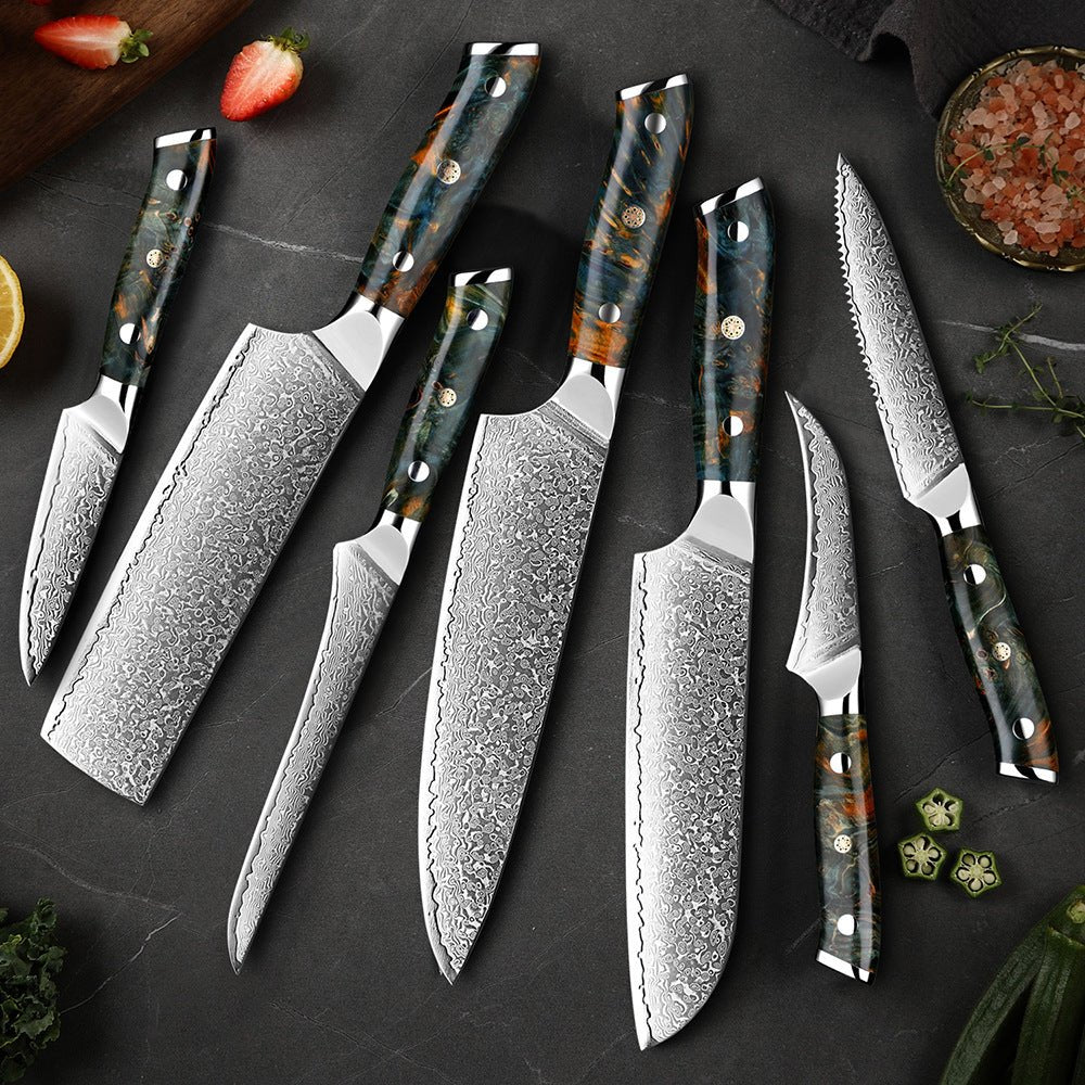 Japán damaszkuszi kés készlet – KairoBlade
