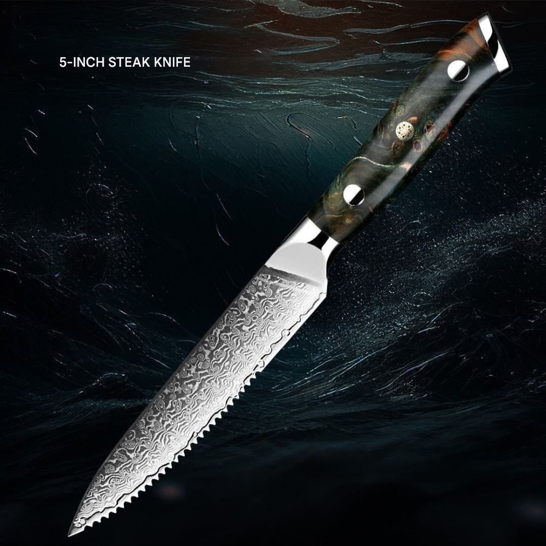 Japán damaszkuszi kés készlet – KairoBlade