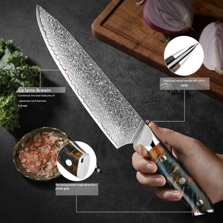 Japán damaszkuszi kés készlet – KairoBlade