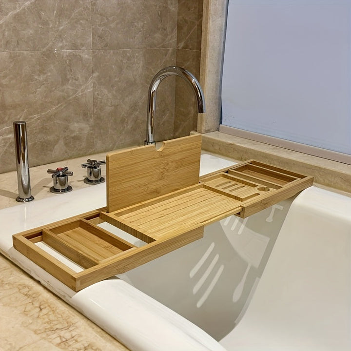 Luxus Bambusz Fürdőkádatálca - ZenBath
