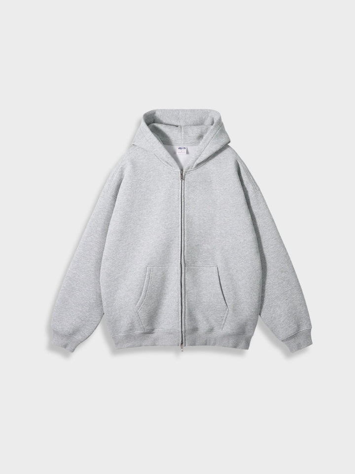 Oversized mellény cipzárral - Ava