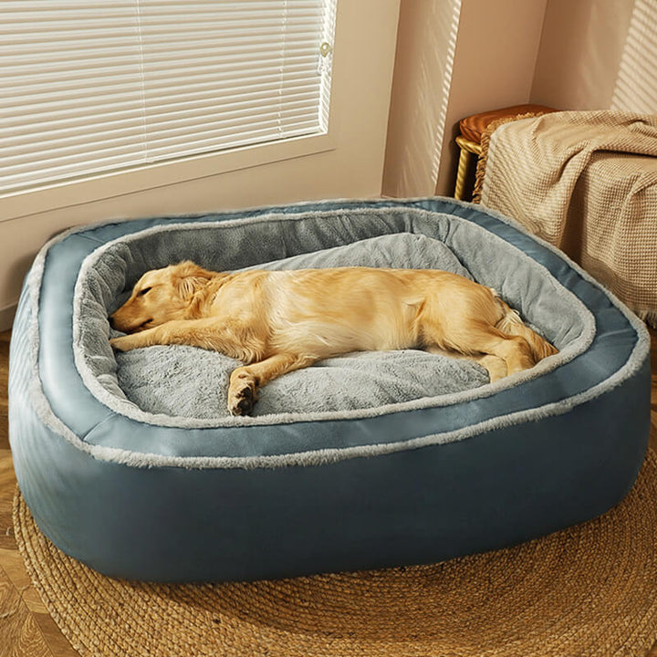 Luxus Kutyágy Levehető Huzattal - CozyPaw™