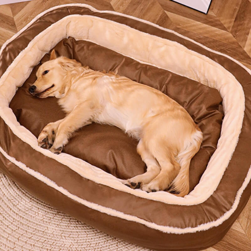 Luxus Kutyágy Levehető Huzattal - CozyPaw™