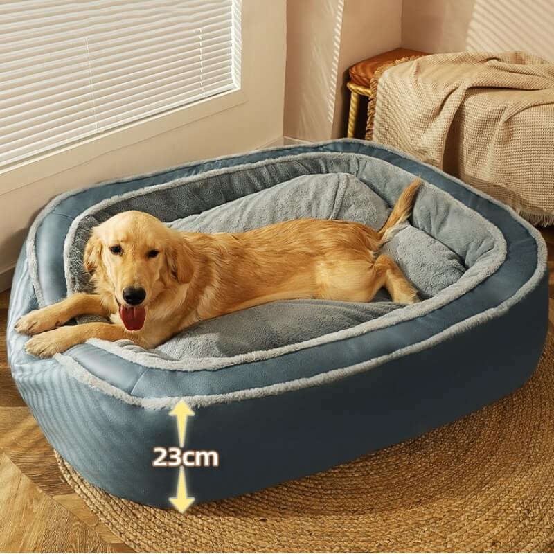 Luxus Kutyágy Levehető Huzattal - CozyPaw™
