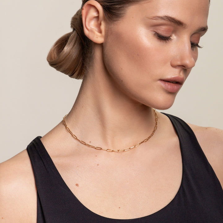Paperclip Choker Nyaklánc - Lina