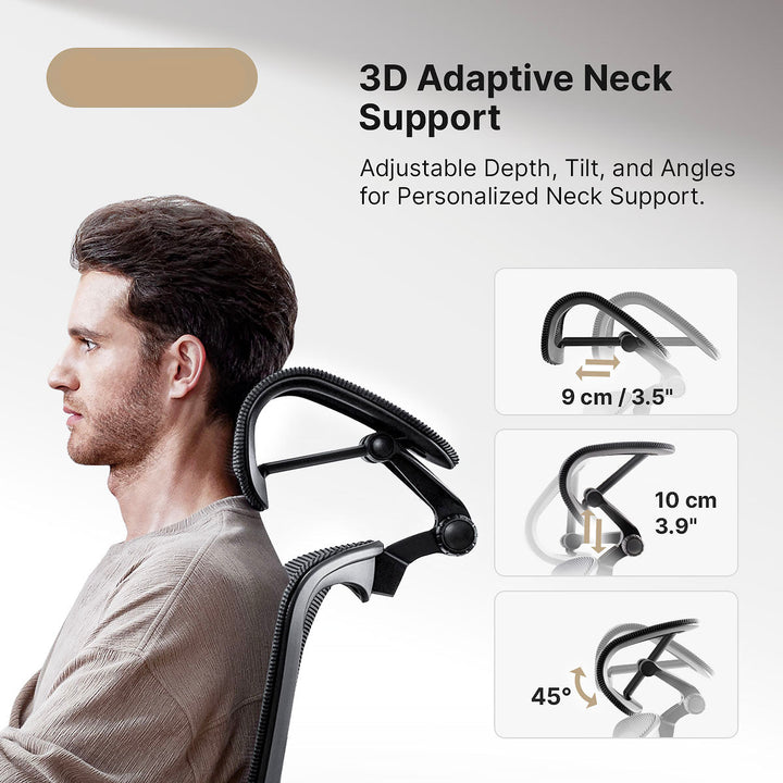 AA NOT AVAILABLE Ergonomikus Irodaszék 16 Állítható Funkcióval - ErgoFlex