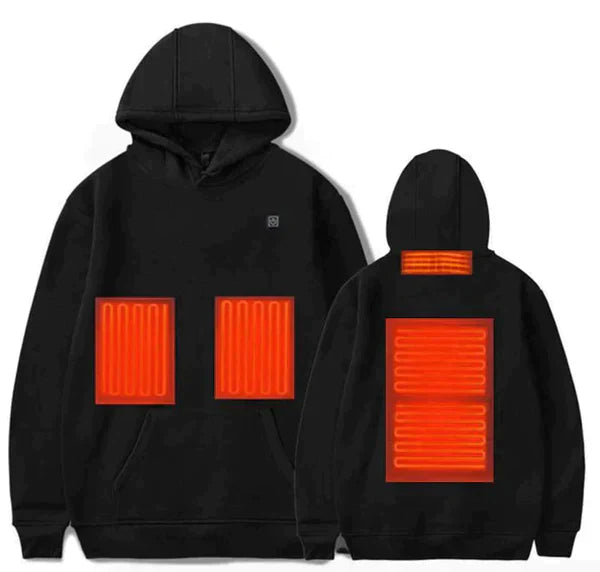 Fűtött uniszex kapucnis pulcsi - ThermaHoodie