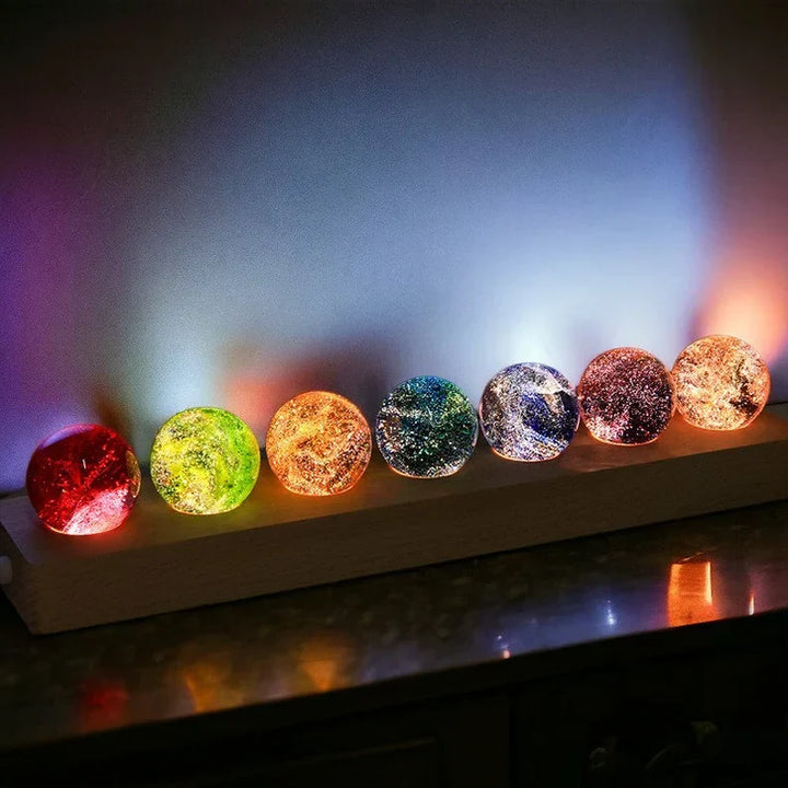 Fénylő Kozmikus Kristályok - AstroGlow Gömbök