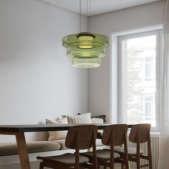 AA NOT AVAIALBLE Modern üveg függőlámpa Bauhaus stílusban - AuroraSphere