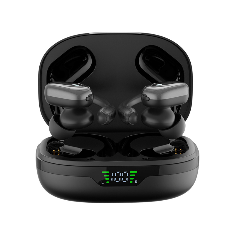 Bluetooth 5.3 Sport Fülhallgató Mikrofonnal, LED Tokkal és 75 órás Lejátszással – 1+1 INGYEN