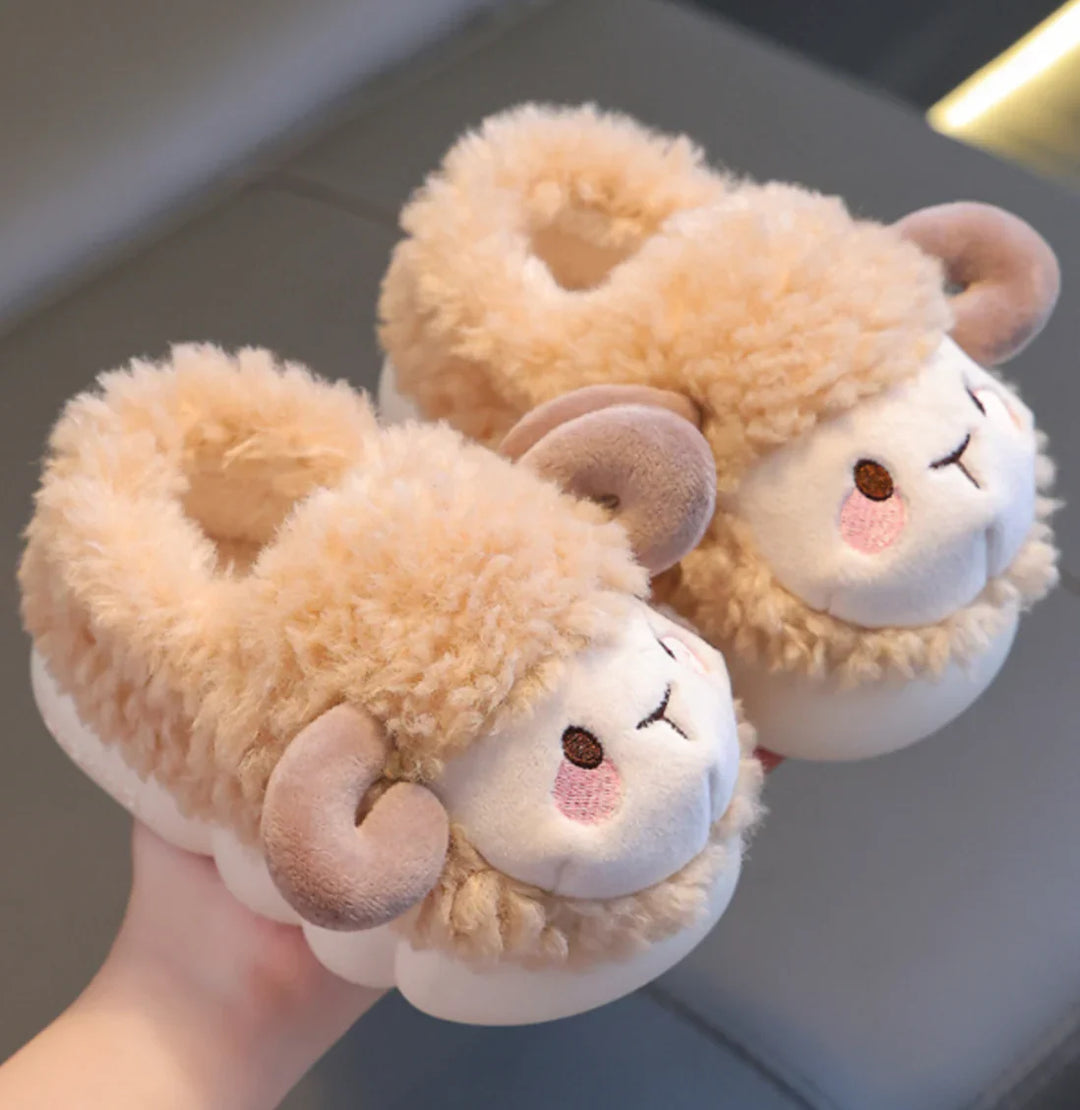 Aranyos Bolyhos Gyerek Papucsok - FluffySteps