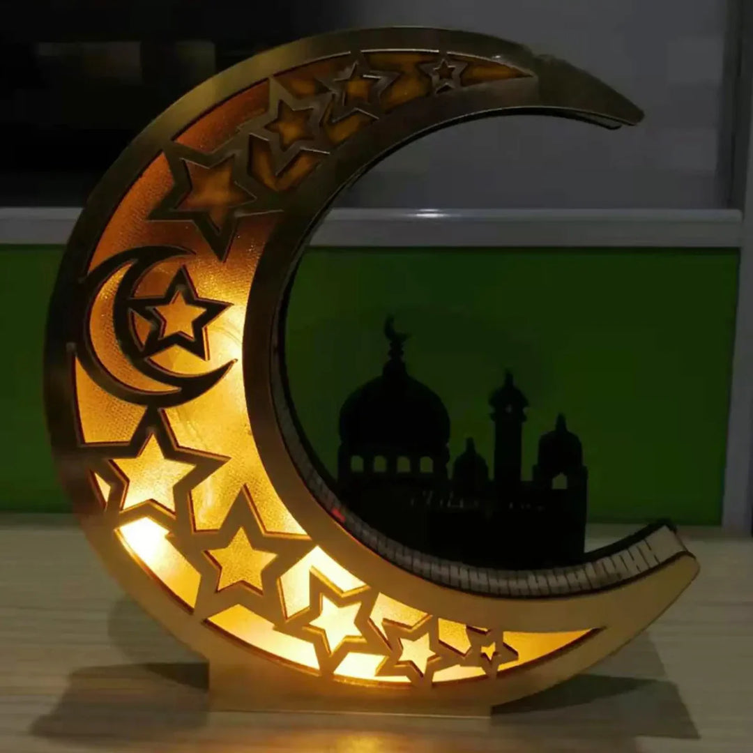 Ünnepi Holdformájú LED Lámpa - LunarShine