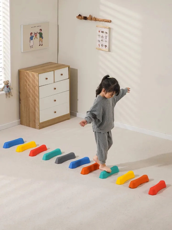 Színes lépőkövek - BalanceFun