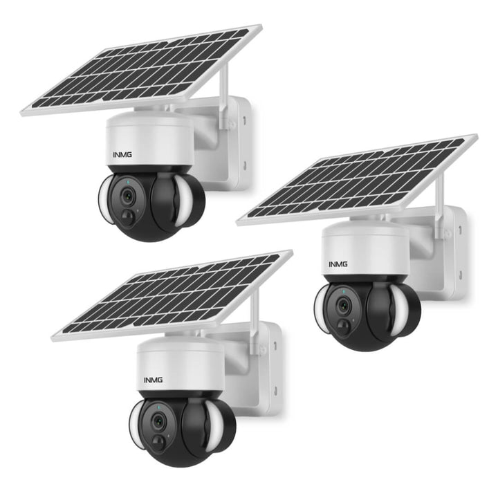AA NOT AVAILABLE Vezeték nélküli Napelemes Kamera Forgó Kupolával – SolarGuard 360