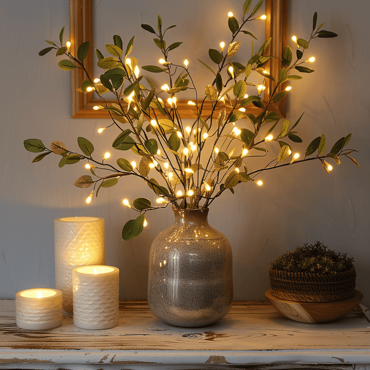 Hangulatos LED Ág egy varázslatos érintéshez - GlowBranch