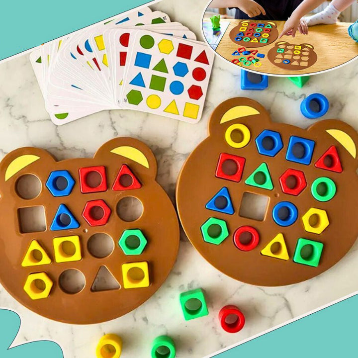Forma- és Színpuzzle Gyermekeknek - ShapeMatch