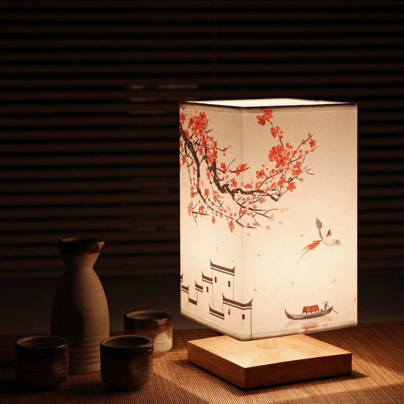 AA OOS Japán-Skandináv Asztali Lámpa - HikariGlow