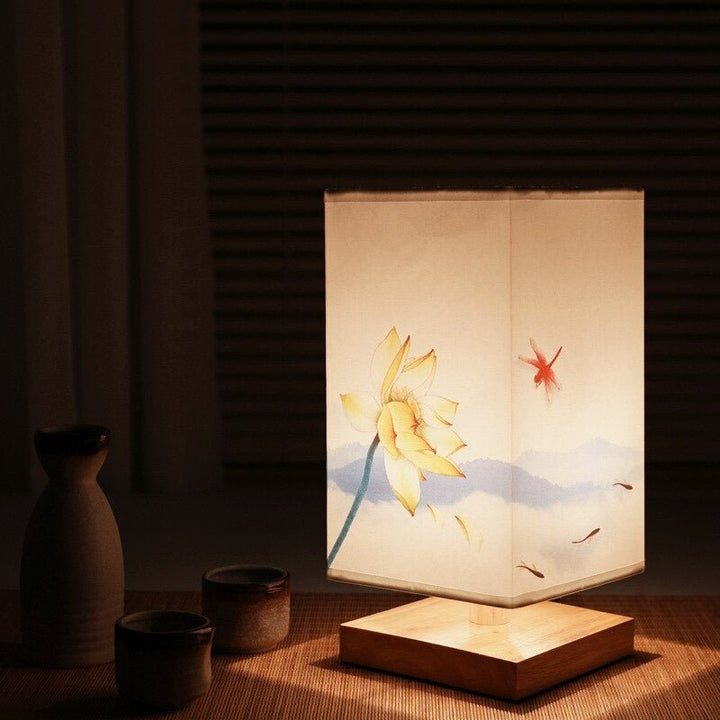 AA OOS Japán-Skandináv Asztali Lámpa - HikariGlow